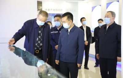 黑龙江省委调研组一行到九洲国际官网参观调研