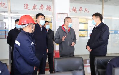 鸡西市市长孙成坤一行莅临九洲国际官网调查调研