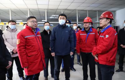 市委副书记、市长李兵莅临九洲国际官网发展“两会”前安全出产查抄