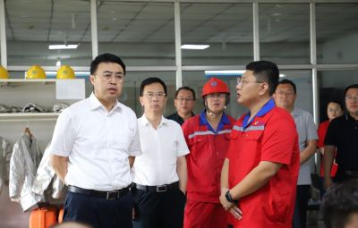 七台河市委副书记、市长李兵莅临九洲国际官网调研
